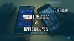 Nokia Lumia 920 Vs Apple iPhone 5