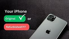 New or Refurbished? How to Check Your iPhone?