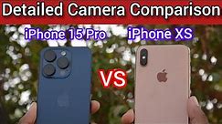 iPhone XS Vs iPhone 15 Pro Camera Comparison 🔥 Shocking Results⚡️