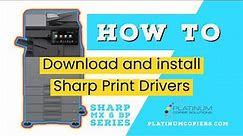 (2023) How To Download and Install Sharp Print Drivers on Windows Computers