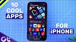 First 10 Apps That You Must Install On Your New iPhone | Guiding Tech