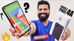 Google Pixel 4a Unboxing & First Look | Clean UI | Crazy Camera | Mid-Range Price🔥🔥🔥