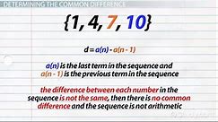 Common Difference | Definition, Formula & Examples