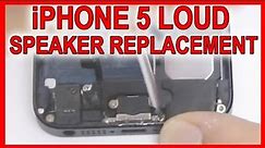 How to iPhone 5 Ringer, Loud Speaker Module Replacement