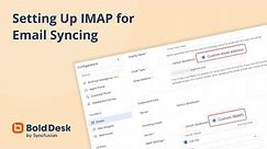 Setting Up IMAP for Email Syncing