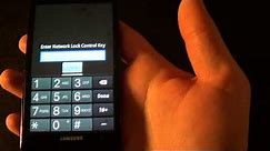 How to unlock Samsung Galaxy Infuse AT&T T-Mobile network unlock code