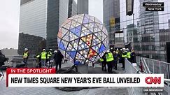 New look for New Year's Eve crystal ball in Times Square