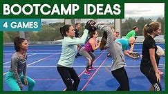 4 Boot Camp Games - Boot Camp Workout Training Ideas For Coaches