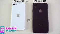 Apple iPhone SE 2020 vs iPhone XR SpeedTest and Camera Comparison