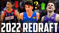 Redrafting The 2022 NBA Draft One Year Later...