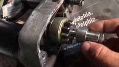 Ironhead sportster starter bendix repair