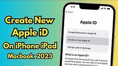 How To Make Apple iD Without Email Or Credit Card - Create Apple.iD On IPhone iPad 2023