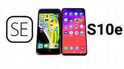 iPhone SE 2020 vs Galaxy S10e Speed Test!