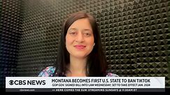 How will Montana enforce a TikTok ban?