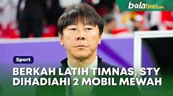 Berkah Latih Timnas Indonesia, Shin Tae-yong Dihadiahi 2 Mobil Mewah - Video Dailymotion
