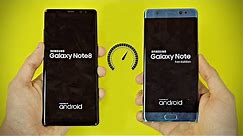 Samsung Galaxy Note 8 vs Note FE (Note 7) - Speed Test! (4K)