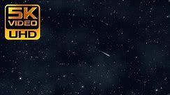 5K Shooting Stars ★ 1-Hour Night-Sky ★ Video Background - UHD Animation ║ HD Longest FREE 4K
