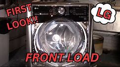 First Look: LG WM9000HVA 5.2 cubic foot Front Load Washer + Quick Wash