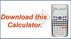How to download scientific calculator for pc.download casio-fx 991 es calculator on computer.#fx991