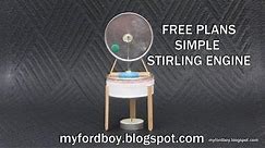 Free Plans Myfordboy Pringle Stirling Engine