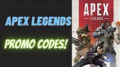 Apex Legends Promo Codes || apex legends promo codes 2023