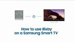 Samsung Smart TV: How to set up and use Bixby