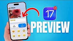 iOS 17 FIRST LOOK!