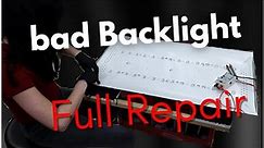 Hisense 43R6E3 Black Screen | FULL Backlight repair