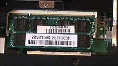 How to change RAM memory on ASUS Eee PC 1000H