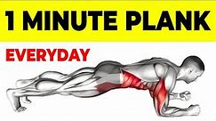 One minute plank | Plank workout | Cheekily health