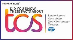 Did you know these facts about TCS | Tata Consultancy Services| IT service Company