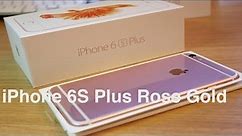 Apple iPhone 6S Plus Rose Gold Unboxing/Hands on!