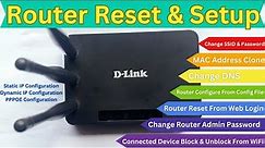 D-Link DIR-806IN : How to Configure dlink Router | Router Reset and Setup | How to Reset Router