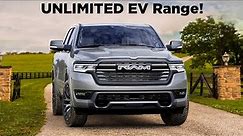 New 2025 RAM 1500 Ramcharger | 1st Truck with unlimited electric range