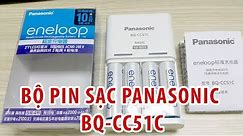 Review bộ sạc pin Panasonic BQ-CC51