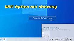 WiFi Option not showing on Windows 10 (Easy Fix) for Acer laptop