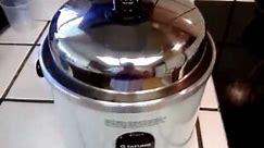 Tatung TAC-3A-SF 3 Cups Indirect Heating Rice Cooker Procedure