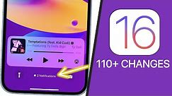 iOS 16 - 110+ New Features & Changes!