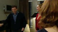 Folds right into the wall - The Office Blooper - Michael Scott plasma TV