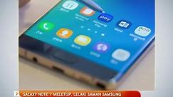 Galaxy Note 7 meletup, lelaki saman Samsung