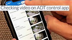 HOW-TO: Check video from your ADT control app