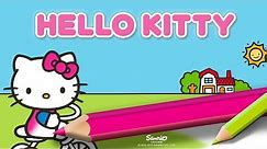 Hello Kitty Coloring Book - App Gameplay Video