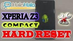 Sony Xperia Z3 Compact D5803 Hard Reset Restore to Factory Settings