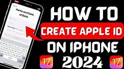 How to create new apple id when you already have one 2024|How to create new apple id in new iPhone !