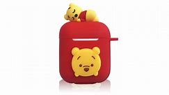Winnie The Pooh Cartoon Case for Apple Airpod 2 and 1
