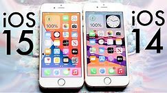 iPhone 6S: iOS 15 Vs iOS 14 Speed Comparison!