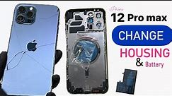 iPhone 12 pro max change housing /disassembly & assemble Step by Step