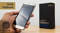 Samsung Galaxy S7 Edge Unboxing Gold Platinum