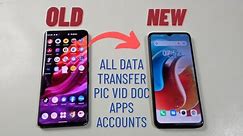 How To Transfer Data From Old Phone To New Phone Any Android Smart phone | All Data 2024