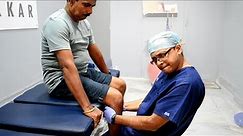 Knee pain fixed without medication by chiropractor Dr. Sanjay Sarkar